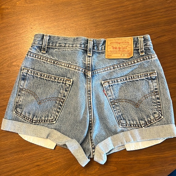 Levi's Pants - Relaxed fit Levi denim shorts size 30.